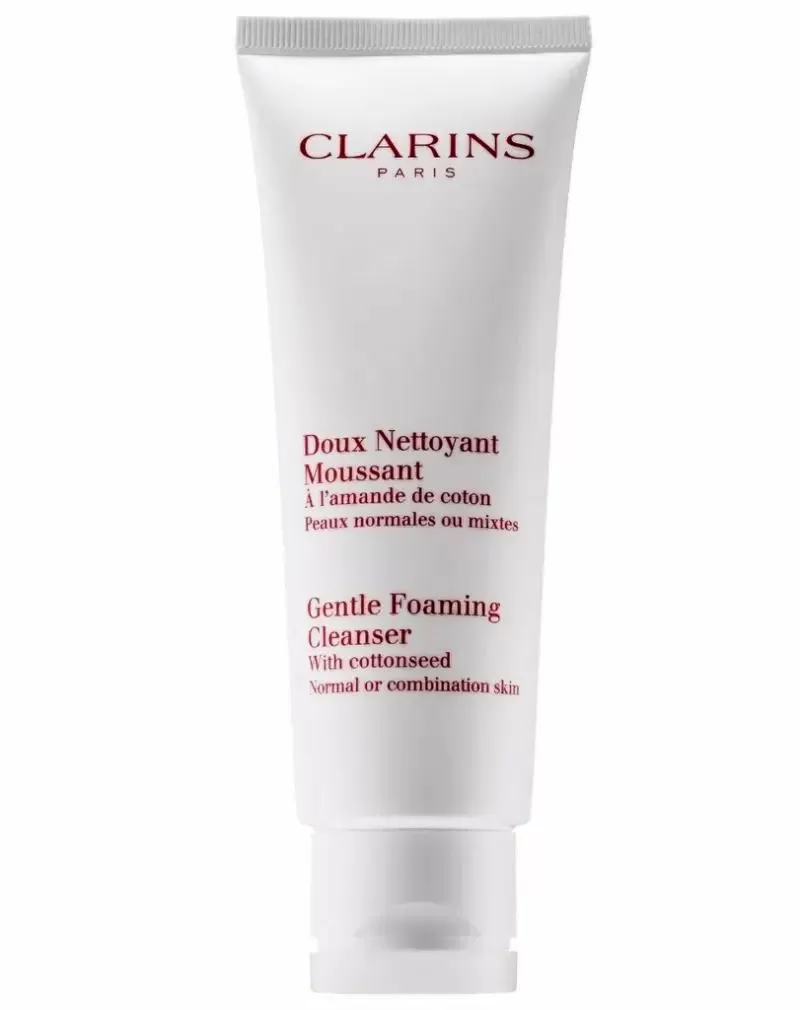 Sữa rửa mặt Clarins Gentle Foaming Cleanser With Cottonseed For Normal/Combination Skin