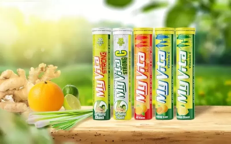 Viên sủi vitamin C Myvita