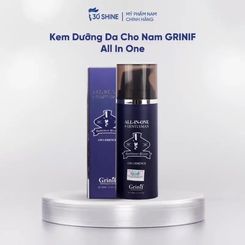 Kem trắng da cho nam giới GRINIF All In One 4 Gentleman