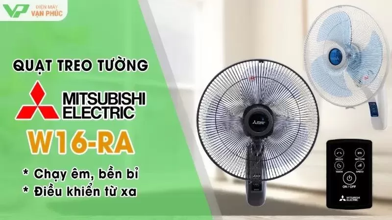 Quạt treo tường Mitsubishi W16-RA CY-GY