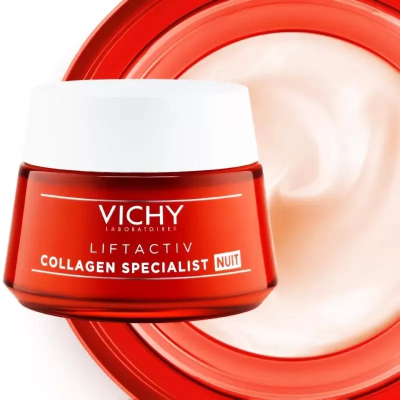 Kem dưỡng sáng da Vichy Liftactiv Collagen Specialist Night cho nam