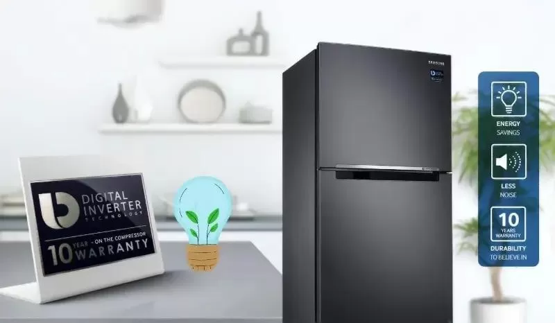 Tủ lạnh Samsung RT29K503JB1/SV hai cửa Digital Inverter 305L