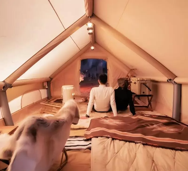 Lều cắm trại 6 người lục giác Glamping NatureHike NH20ZP010