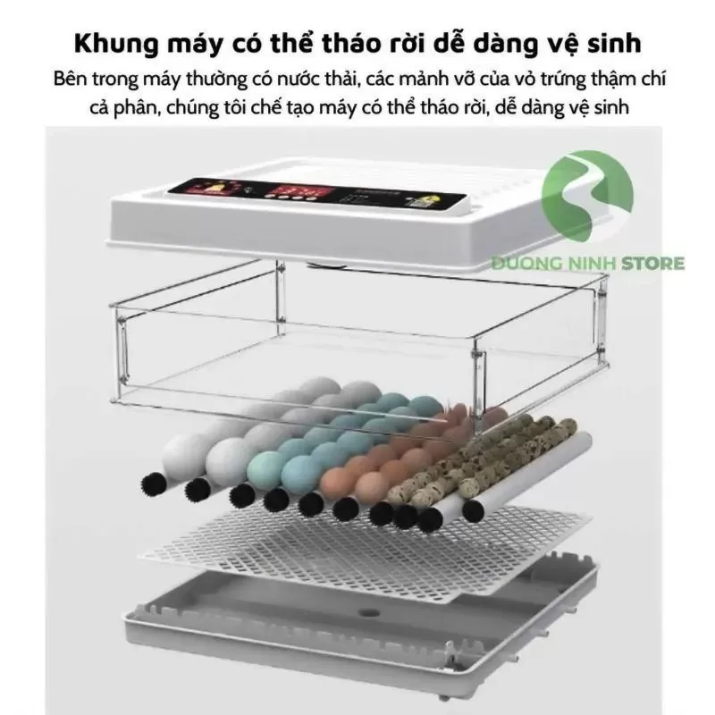 Máy ấp trứng mini tự động Dương Ninh MA58