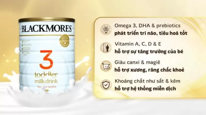 Sữa bột pha sẵn cho bé Blackmores