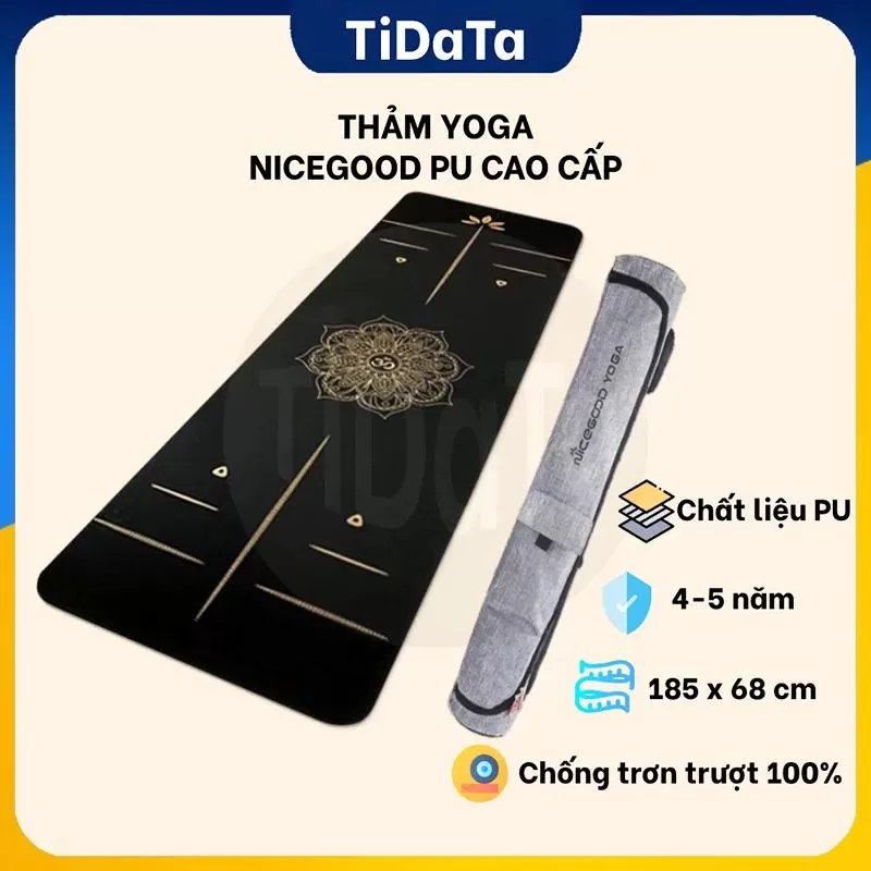 Thảm tập TIDATA siêu dày 20mm chống trơn trượt