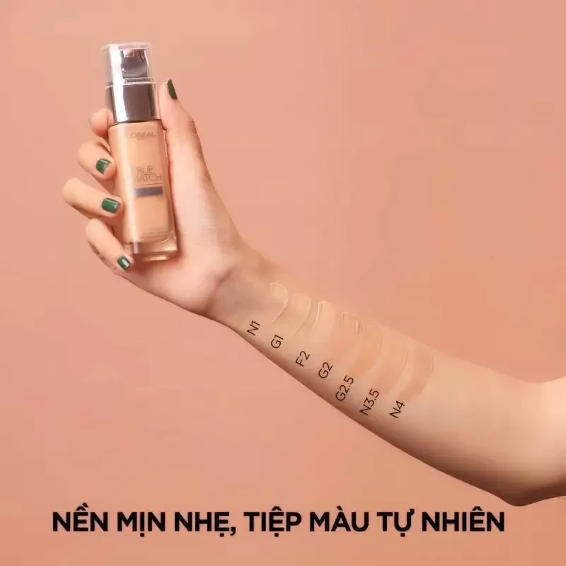 Kem nền cao cấp L‘oreal Paris True match Liquid Foundation