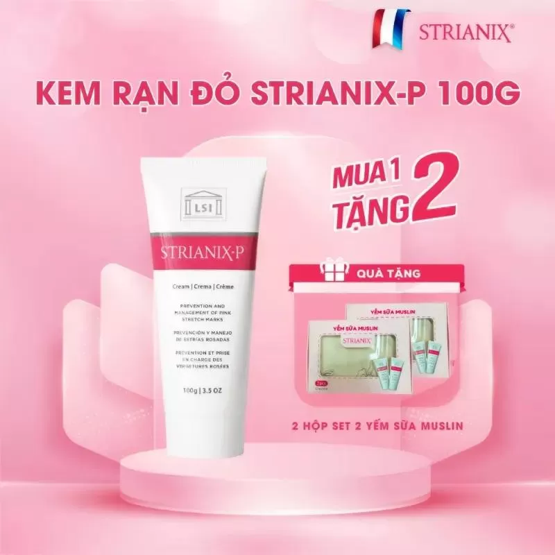 Kem trị rạn da cho bà bầu STRIANIX-P