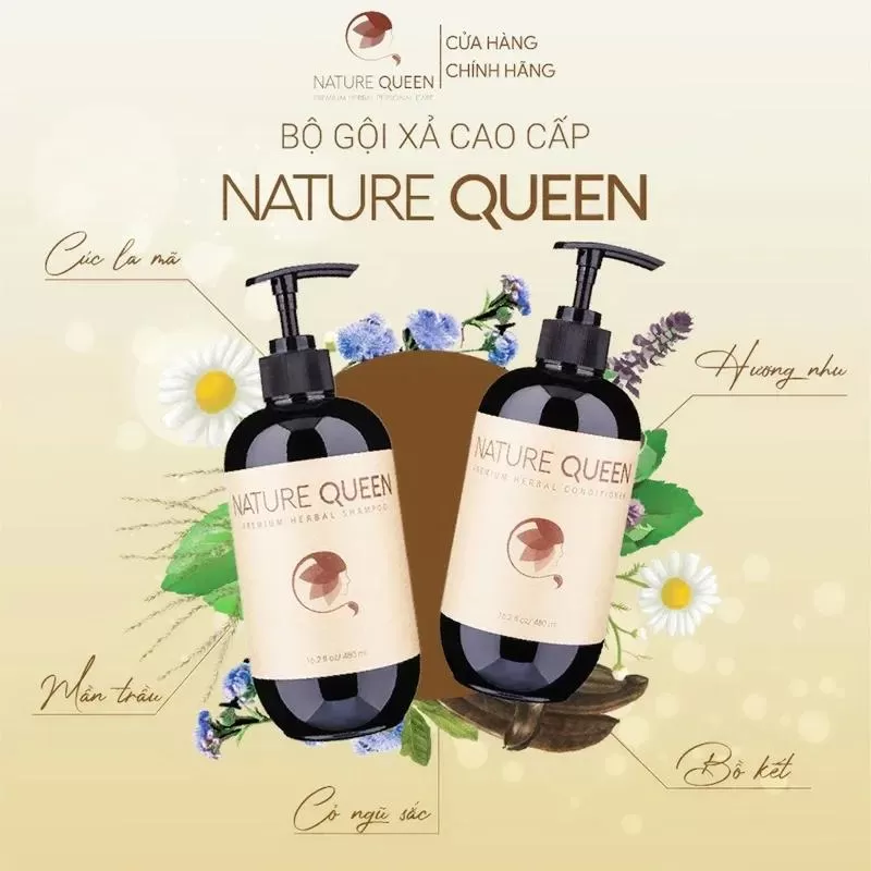 Sữa tắm thảo dược cho bà bầu Nature Queen