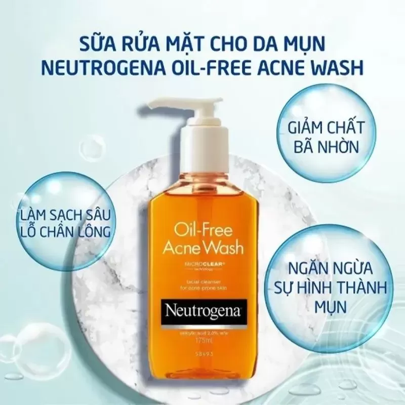 Sữa rửa mặt Neutrogena