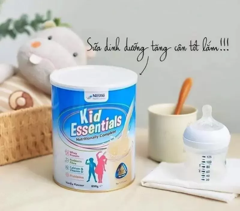 Sữa tăng cân cho bé 4 tuổi Kid Essentials