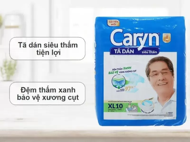 Bỉm Caryn cho mẹ sau sinh Nhật Bản