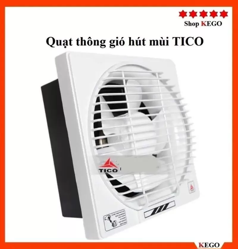 Quạt thông gió gắn tường Tico 15AV6