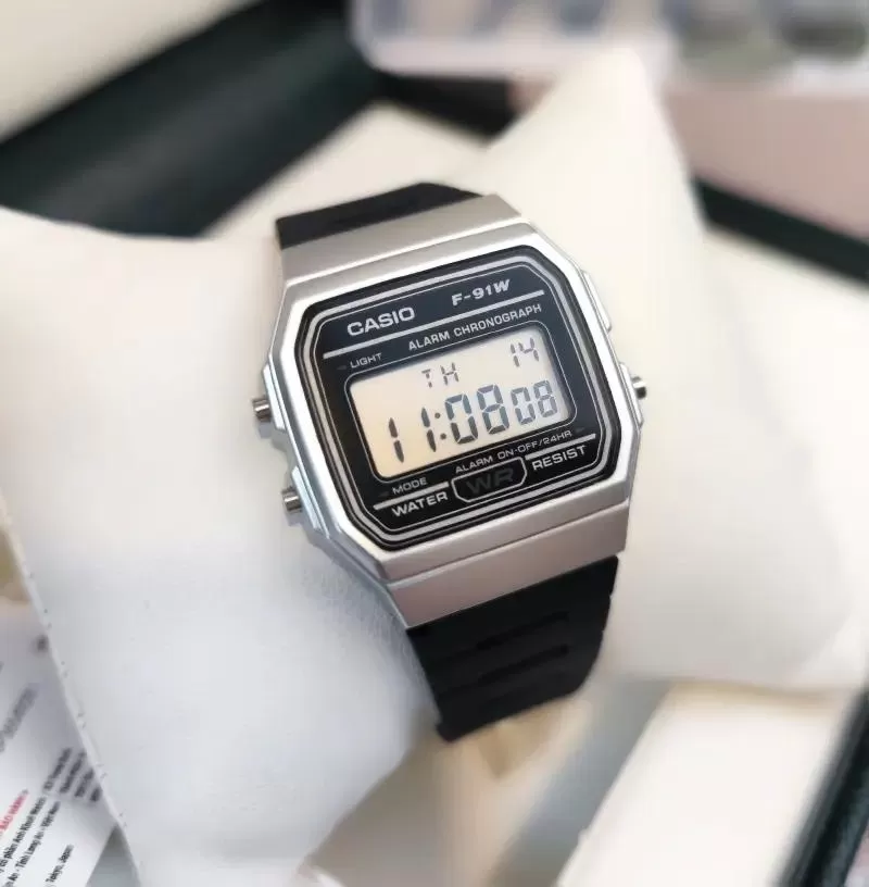 Đồng hồ CASIO 33 mm Nam F-91WM-7ADF