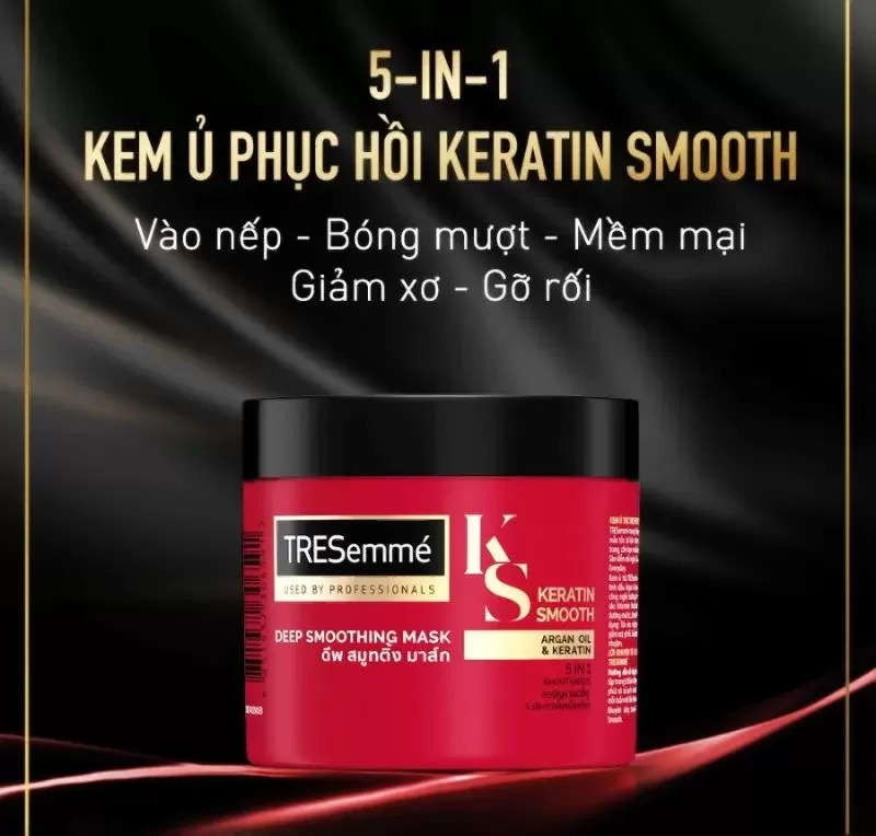 Kem hấp ủ tóc Tresemme thơm nhất