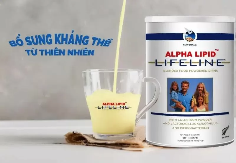 Sữa non cho người lớn Alpha Lipid