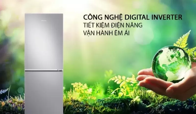 Tủ lạnh Samsung RB27N4010S8/SV 2 cánh ngăn đông dưới 280L