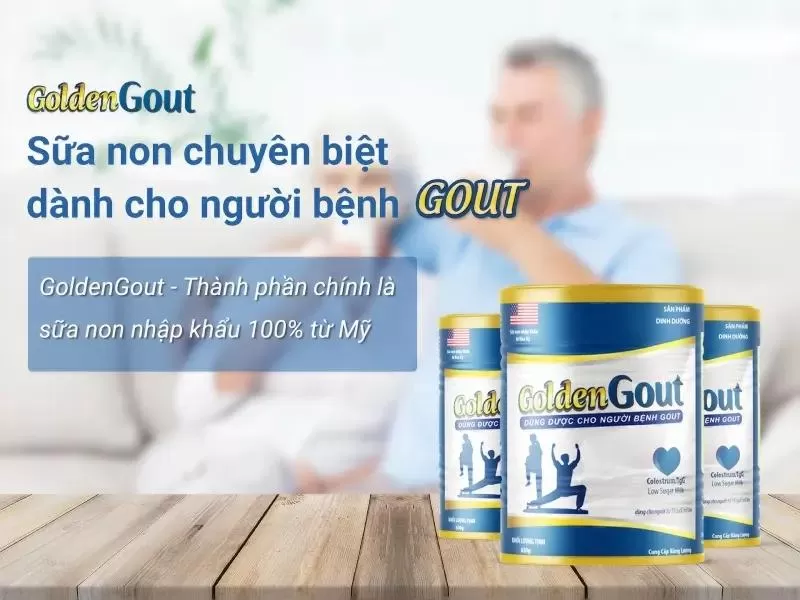 Sữa non cho người già Golden Gout