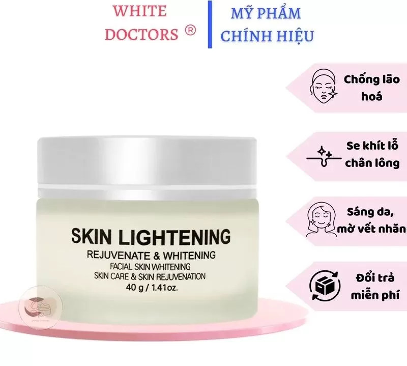 Kem dưỡng trắng da mặt White Doctors Skin Lightening