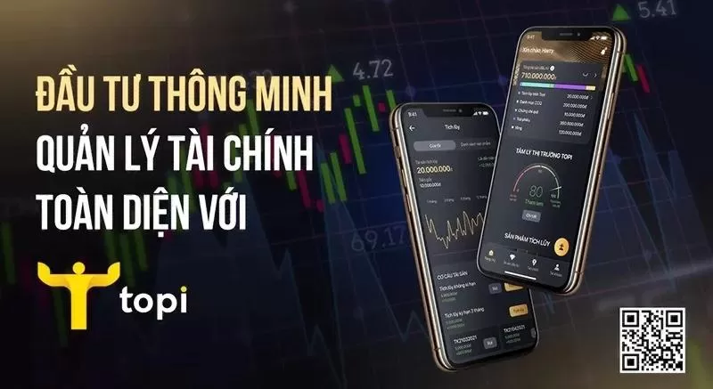 App theo dõi chứng khoán TOPI