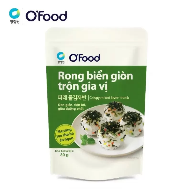 Rong biển vụn ăn liền Trộn Gia Vị O‘food cho bé