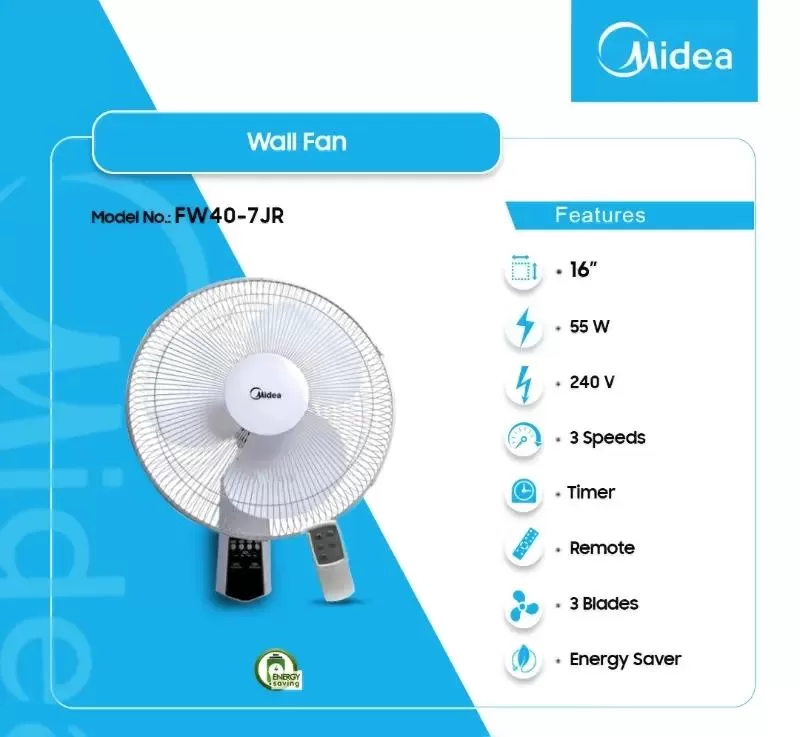 Quạt treo tường Midea FW40 7JR