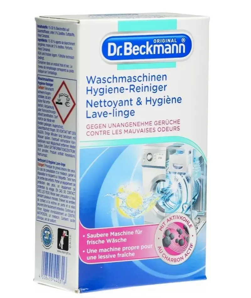 Bột vệ sinh lồng máy giặt Dr. Beckmann Đức