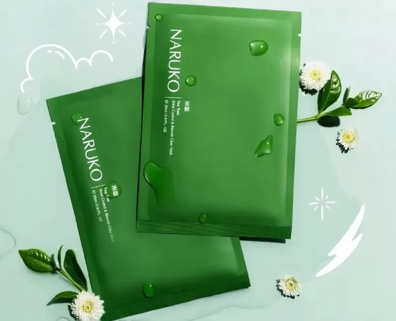 Mặt nạ kiểm soát dầu và mụn Naruko