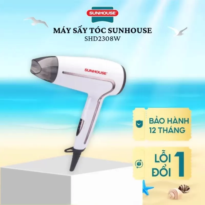 Máy sấy tóc Sunhouse SHD2308W