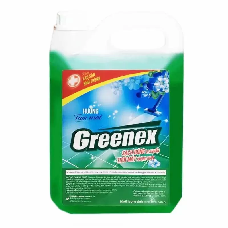Nước lau sàn diệt khuẩn Greenex