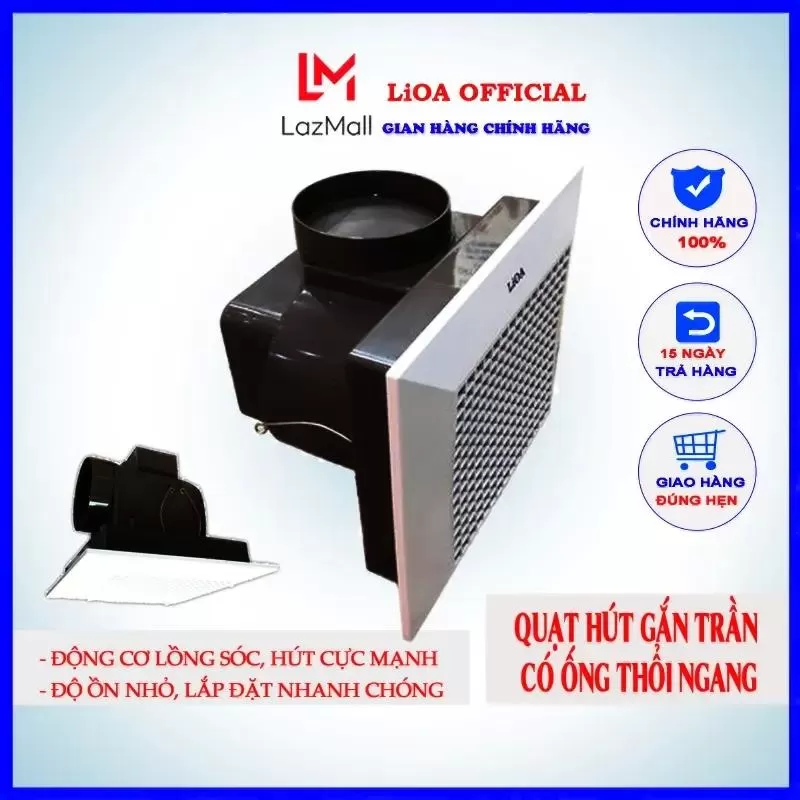 Quạt hút gió gắn tường LiOA EVF24CU7