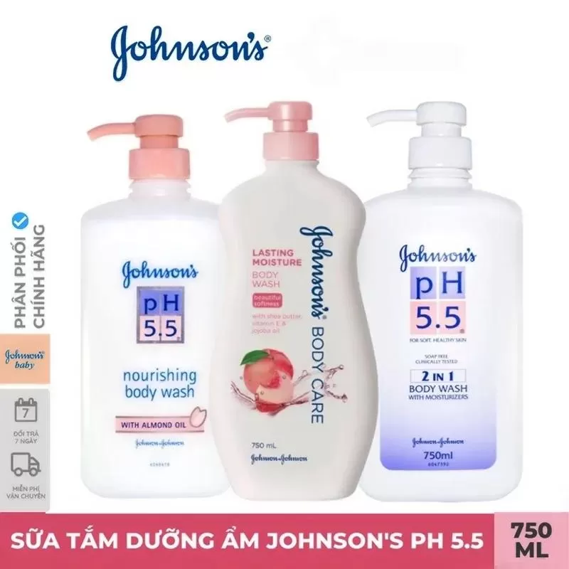 Sữa tắm cho mẹ bầu Johnsons Adult