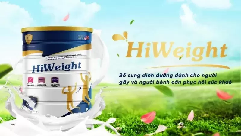 Sữa non cho người lớn tăng cân hiệu quả Hiweight