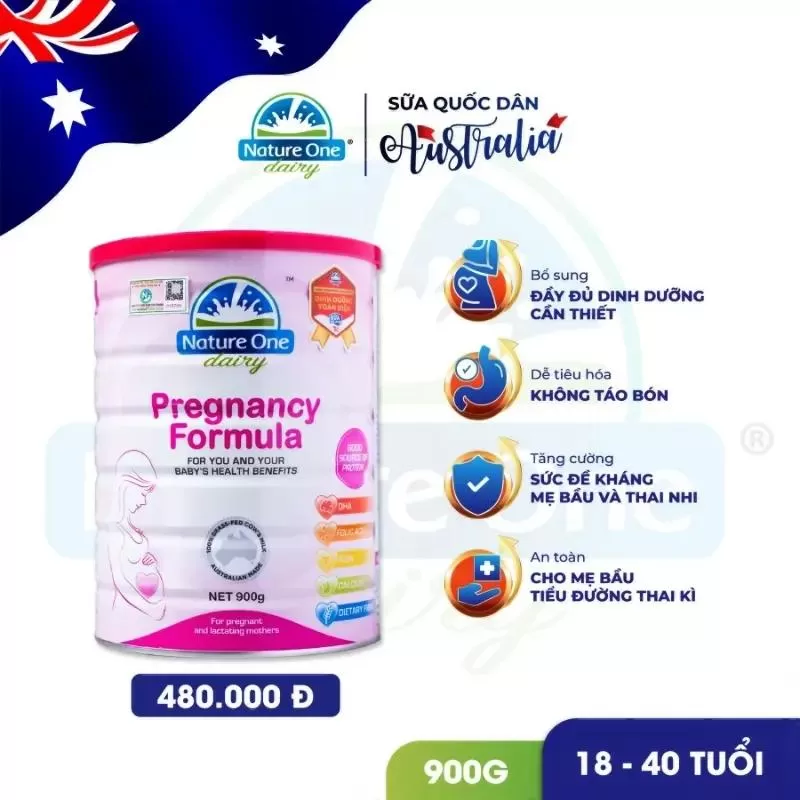 Sữa bà bầu cho mẹ Nature One Dairy Pregnancy Formula