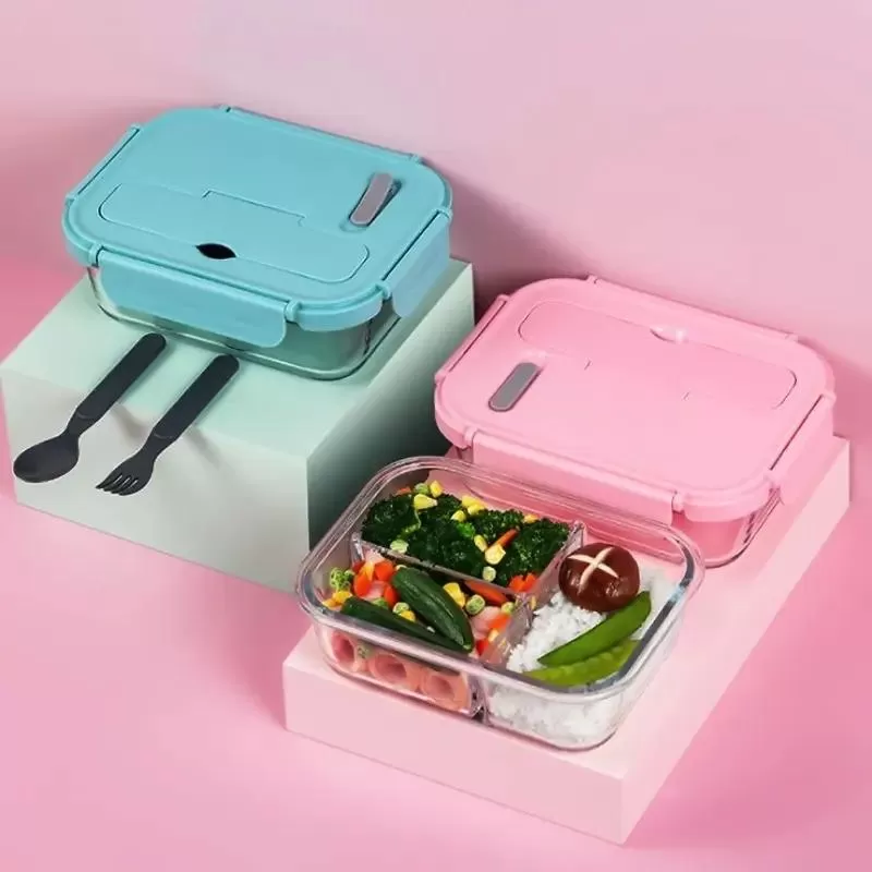 Bộ hộp cơm thủy tinh Yeahcook Glass Food Container