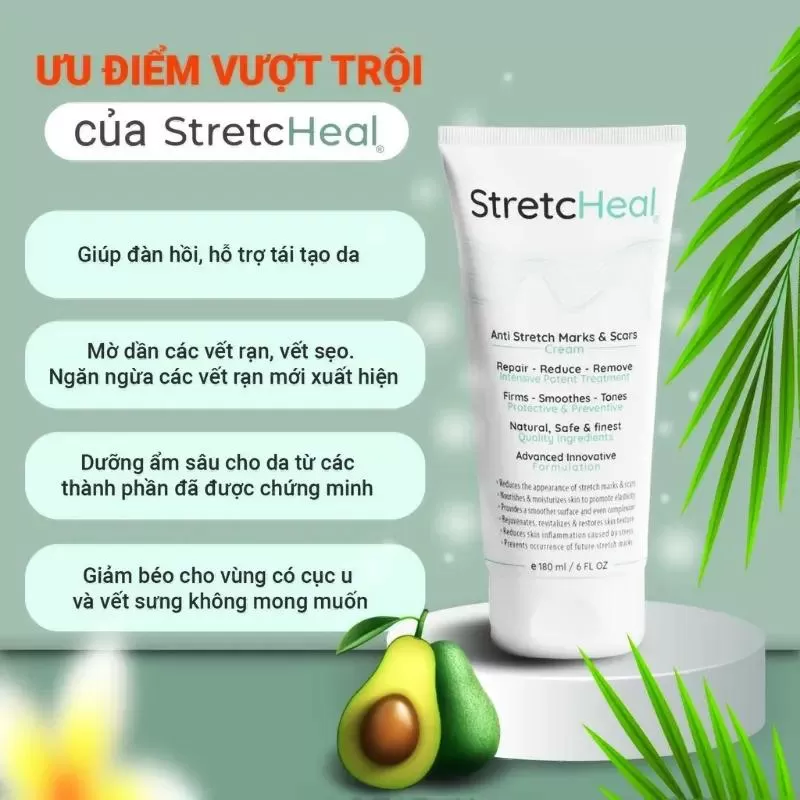 Kem rạn da bà bầu Stretcheal