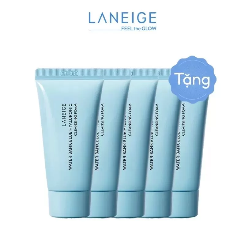 Sữa rửa mặt dưỡng ẩm Laneige Water Bank Blue HA Cleansing Foam