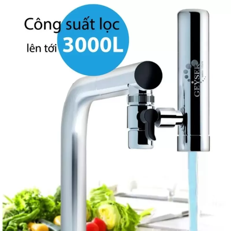 Máy lọc nước mini tại vòi Geyser Euro M giá rẻ