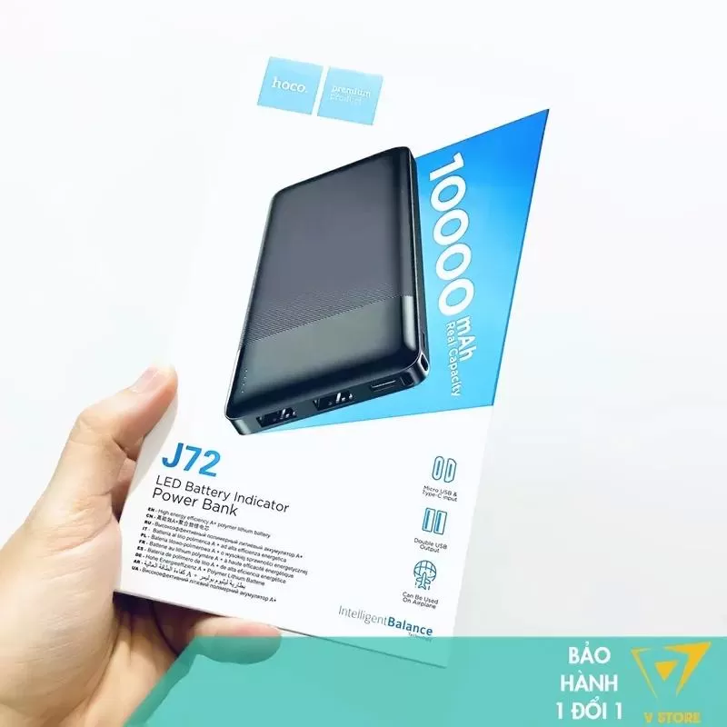 Sạc dự phòng Hoco J52A 20000mAh