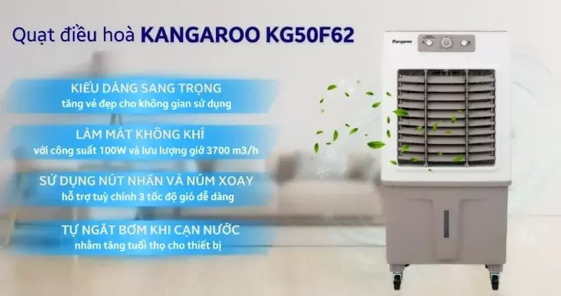 Quạt điều hòa Kangaroo KG50F62