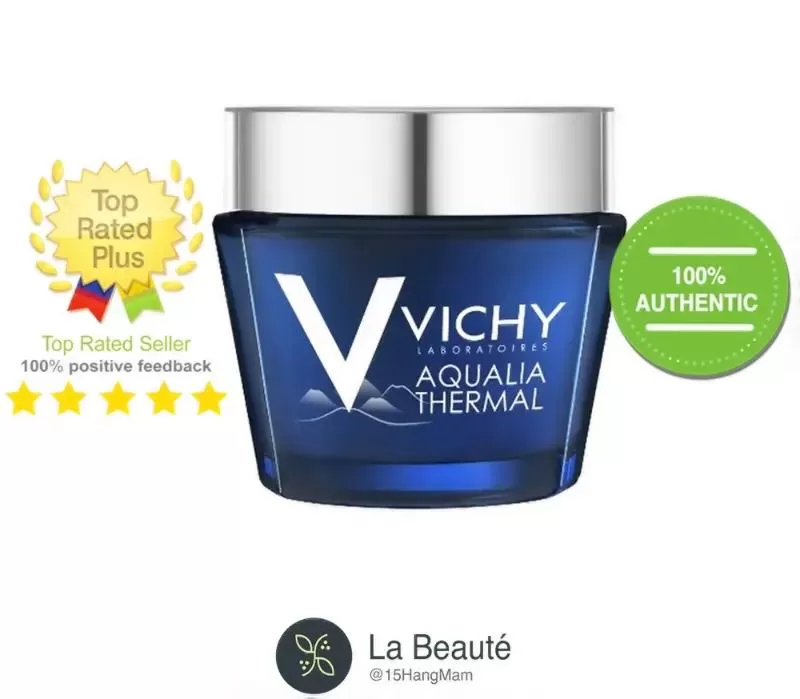 Mặt nạ ngủ Vichy Aqualia Thermal Night Spa dưỡng sáng da