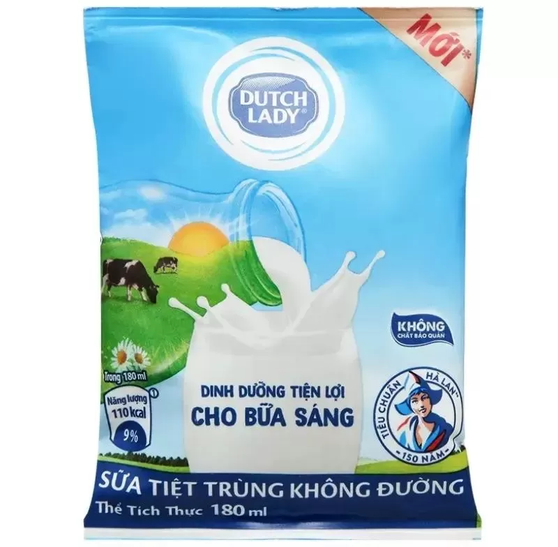 Sữa bầu không đường cho mẹ và thai nhi Cô gái Hà Lan (Dutch Lady)