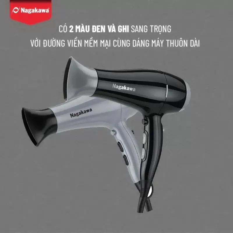 Máy sấy tóc nóng lạnh Nagakawa NAG1606 (2000W)