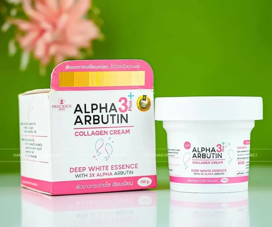 Sữa tắm trắng da Thái Lan ALPHA ARBUTIN 3+ Plus COLLAGEN