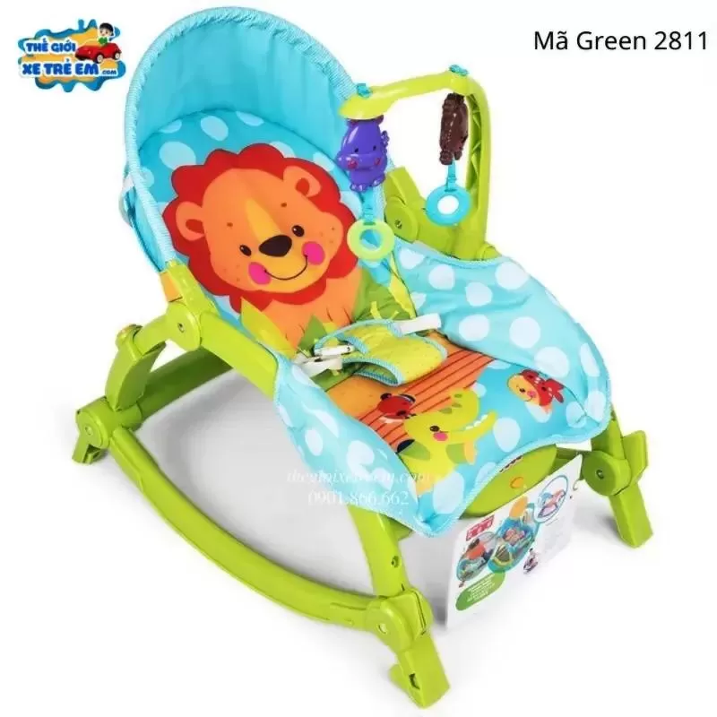 Ghế rung cho bé Fisher Price ba tư thế