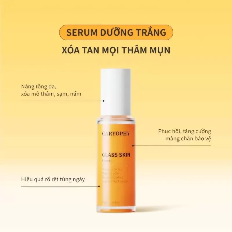 Kem dưỡng trắng da body Caryophy Glass Skin