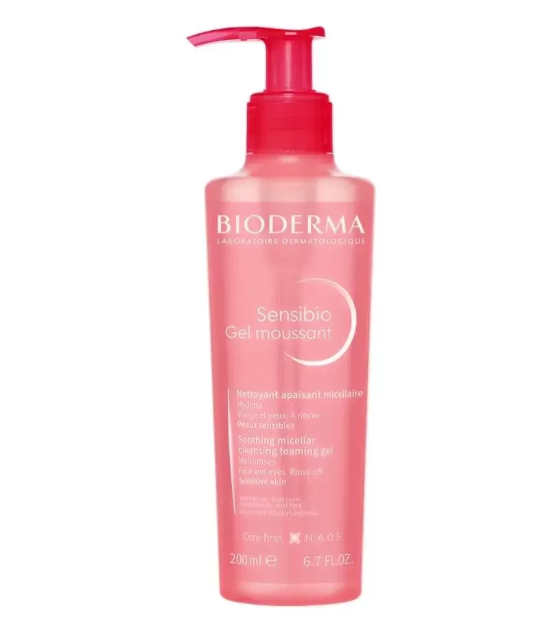 Sữa rửa mặt dịu nhẹ Bioderma Sensibio Gel moussant