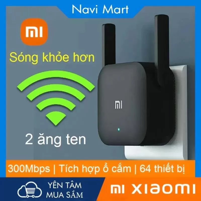 Thiết bị kích sóng wifi Xiaomi Repeater Pro