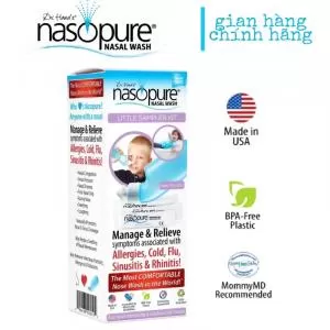 Bình rửa mũi cho trẻ Nasopure