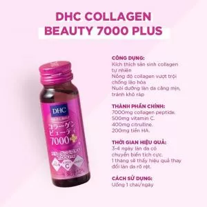 Nước uống Collagen DHC Collagen Beauty 7000 Plus